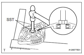 REPLACE GENERATOR DRIVE END FRAME BEARING