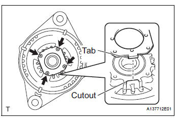REPLACE GENERATOR DRIVE END FRAME BEARING