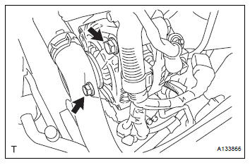 Install generator assembly