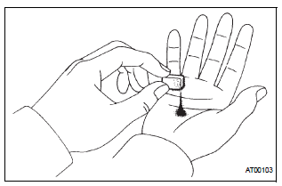 Remove automatic transaxle oil pan subassembly