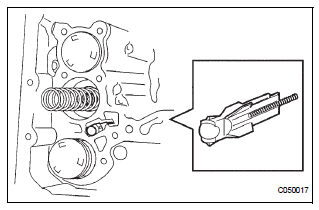 REMOVE TRANSMISSION VALVE BODY ASSEMBLY