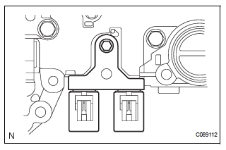 REMOVE TRANSMISSION VALVE BODY ASSEMBLY