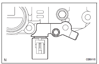 REMOVE TRANSMISSION VALVE BODY ASSEMBLY