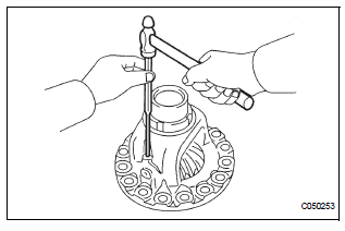 INSTALL FRONT DIFFERENTIAL PINION SHAFT STRAIGHT PIN