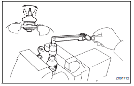 INSPECT LOWER BALL JOINT ASSEMBLY FRONT LH