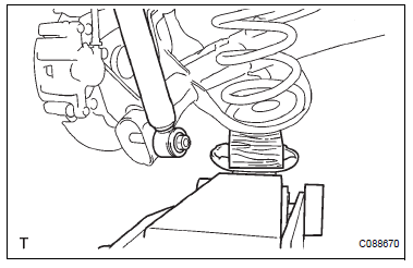 SEPARATE SHOCK ABSORBER ASSEMBLY REAR LH