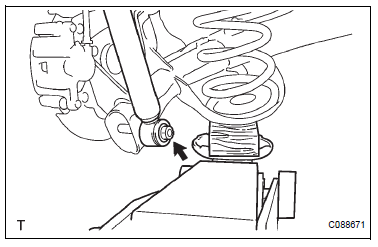 SEPARATE SHOCK ABSORBER ASSEMBLY REAR RH
