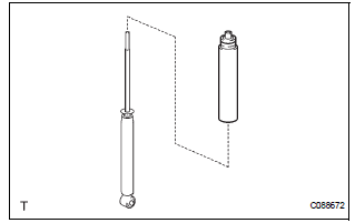REMOVE SHOCK ABSORBER ASSEMBLY REAR LH