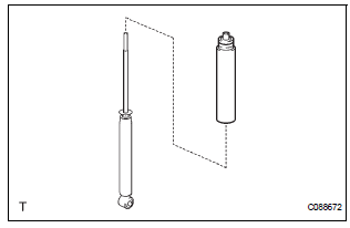 INSTALL SHOCK ABSORBER ASSEMBLY REAR LH