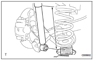 FULLY TIGHTEN SHOCK ABSORBER ASSEMBLY REAR LH