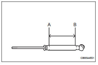 DISPOSE OF SHOCK ABSORBER ASSEMBLY REAR LH