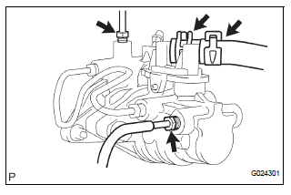 INSTALL BRAKE MASTER CYLINDER