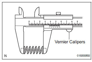 INSPECT FLOW CONTROL VALVE COMPRESSION SPRING