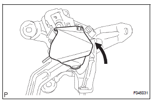 INSTALL PARKING BRAKE PEDAL BRACKET PROTECTOR
