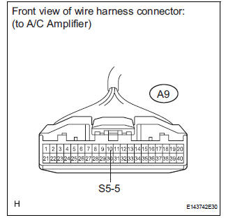 CHECK HARNESS AND CONNECTOR (A/C AMPLIFIER - A/C PRESSURE SENSOR)