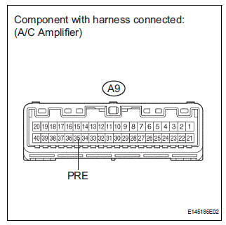 INSPECT A/C PRESSURE SENSOR (SENSOR SIGNAL CIRCUIT)