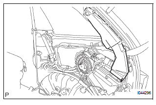 REMOVE AIR DUCT ASSEMBLY