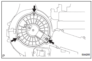 REMOVE COOLING UNIT MOTOR SUB-ASSEMBLY WITH FAN