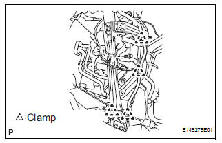 INSTALL NO. 1 INSTRUMENT PANEL BRACE SUBASSEMBLY