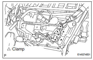 INSTALL NO. 5 INSTRUMENT PANEL BRACKET