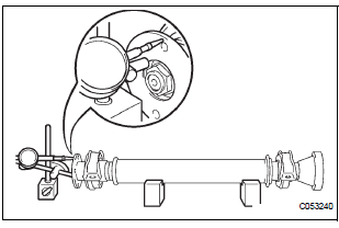 INSPECT INTERMEDIATE SHAFT