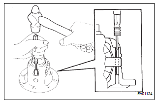 ADJUST DIFFERENTIAL PINION GEAR BACKLASH