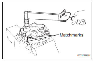 INSTALL DIFFERENTIAL RING GEAR