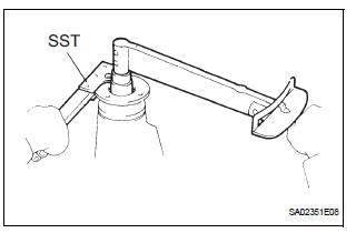 ADJUST DIFFERENTIAL DRIVE PINION PRELOAD