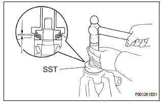INSTALL REAR DIFFERENTIAL CARRIER OIL SEAL
