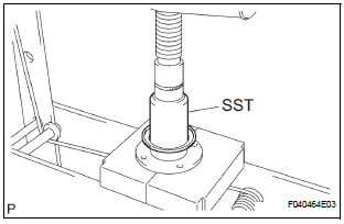 INSTALL REAR DIFFERENTIAL DUST DEFLECTOR