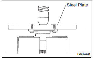 INSTALL REAR DIFFERENTIAL SIDE GEAR SHAFT DUST COVER