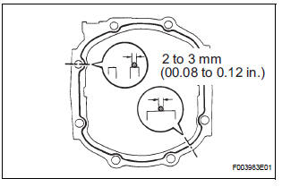 INSTALL REAR DIFFERENTIAL CARRIER COVER