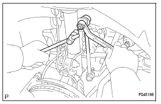 INSTALL FRONT STABILIZER LINK ASSEMBLY LH