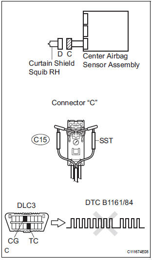 CHECK CURTAIN SHIELD AIRBAG ASSEMBLY RH (CURTAIN SHIELD SQUIB RH)