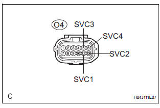 CHECK FRONT SEAT WIRE RH (SHORT TO GROUND)