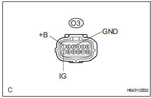 CHECK WIRE HARNESS (SOURCE VOLTAGE)