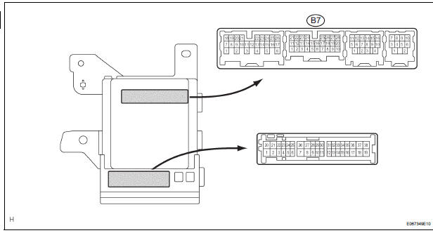 INSPECT INSTRUMENT PANEL JUNCTION BLOCK ASSEMBLY (BACK DOOR COURTESY LIGHT SWITCH CIRCUIT)