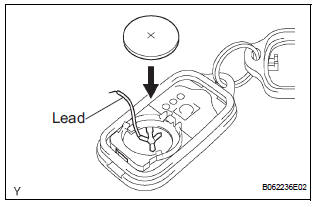 INSPECT DOOR CONTROL TRANSMITTER