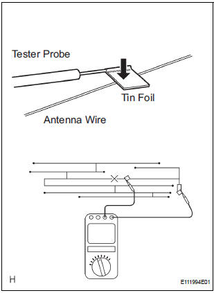 CHECK GLASS ANTENNA