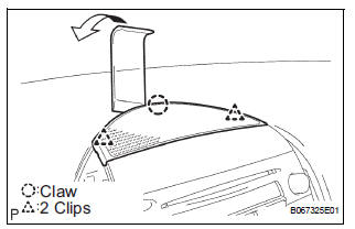 REMOVE INSTRUMENT CLUSTER FINISH PANEL GARNISH