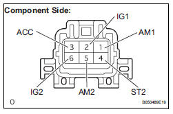 INSPECT IGNITION SWITCH ASSEMBLY