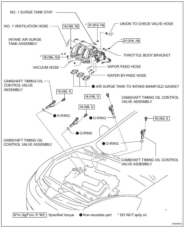 Сamshaft timing oil control valve assembly