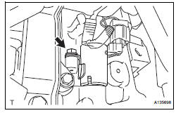 REMOVE CAMSHAFT TIMING OIL CONTROL VALVE ASSEMBLY