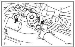 REMOVE CAMSHAFT TIMING OIL CONTROL VALVE ASSEMBLY