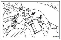 REMOVE CAMSHAFT TIMING OIL CONTROL VALVE ASSEMBLY